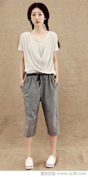 中了宽松裤腿的毒
